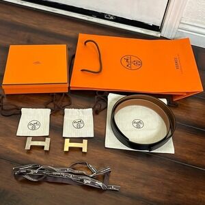 Hermes | Accessories | Hermes Serie Belt Ethane  display picture 3